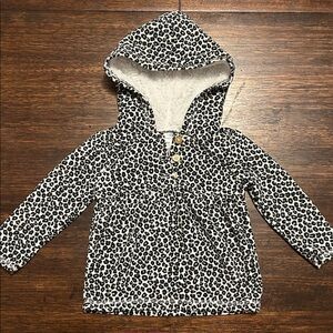 Carter's Leopard Print Fleece Jacket